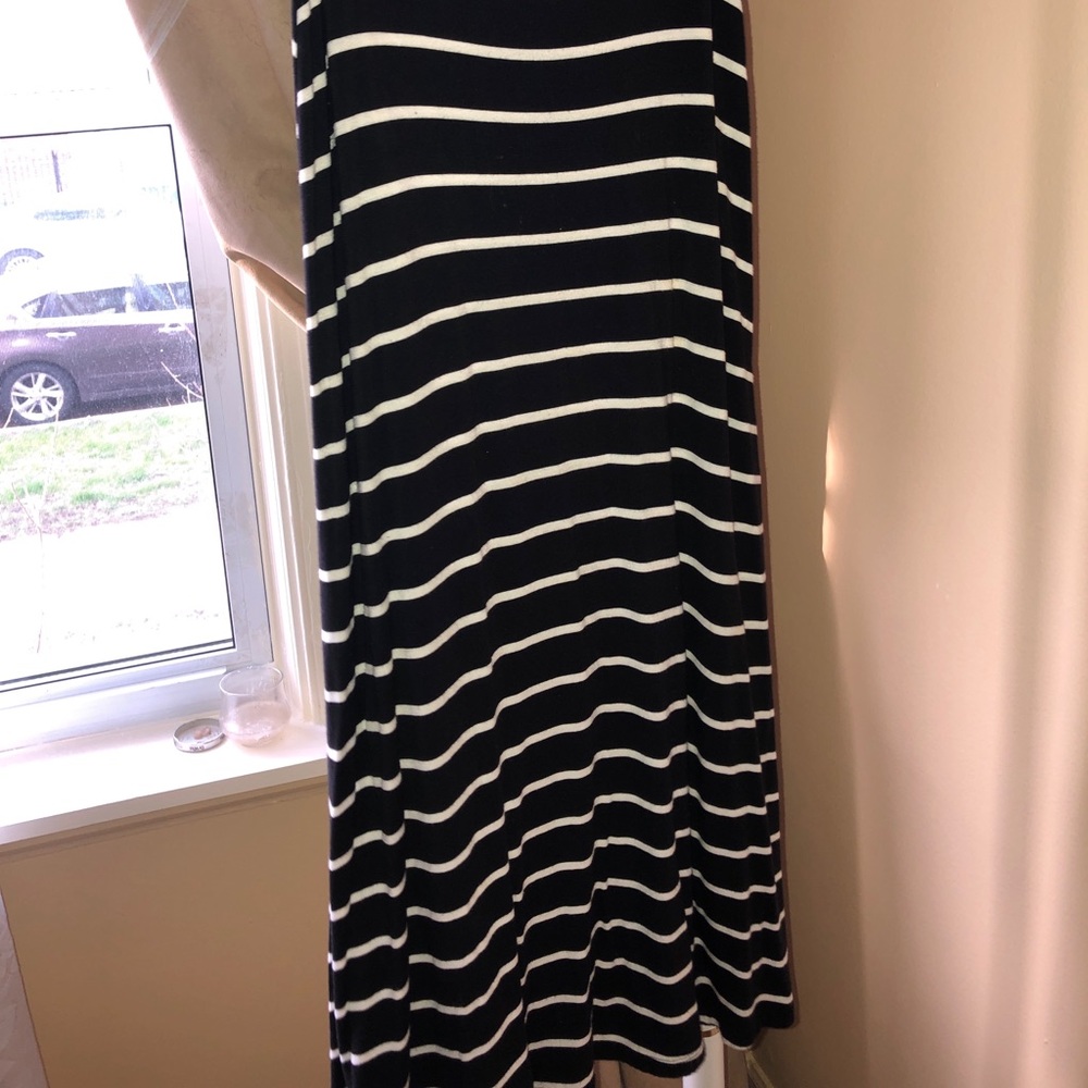 Charlotte Russe striped maxi skirt size small